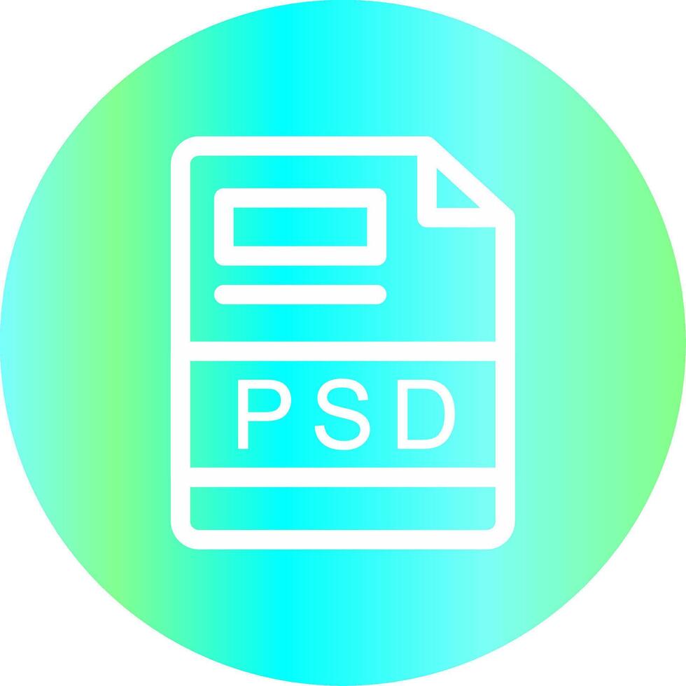 psd kreativ ikon design vektor