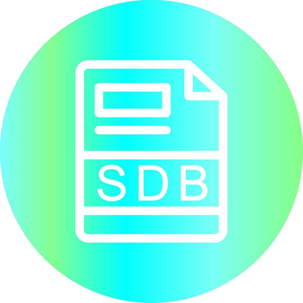 sdb kreativ Symbol Design vektor