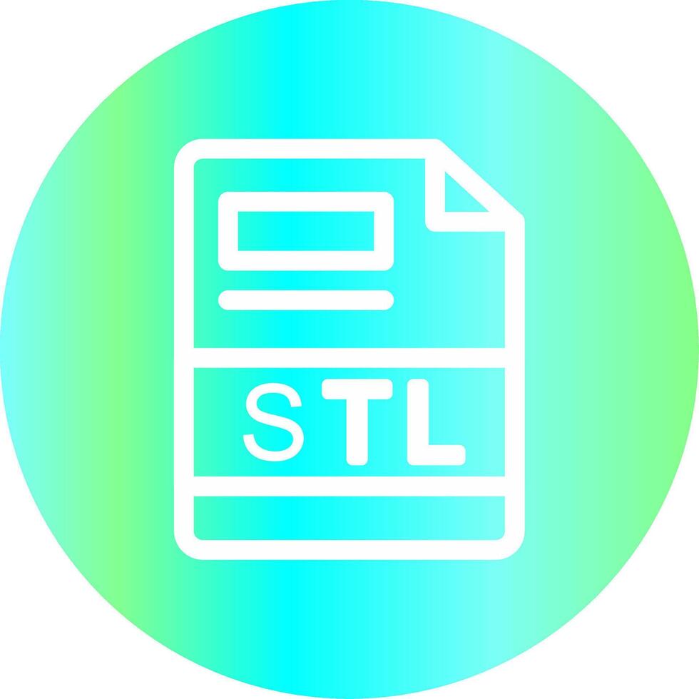 stl kreativ Symbol Design vektor