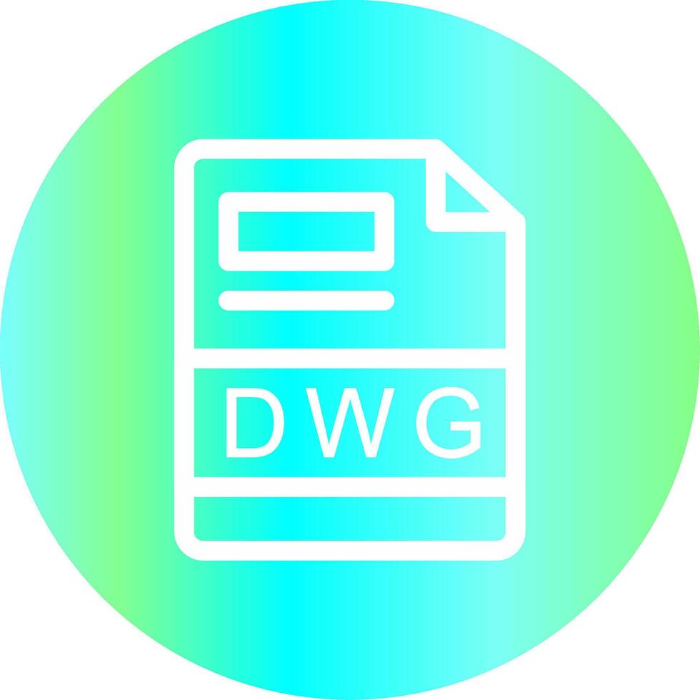 dwg kreativ Symbol Design vektor