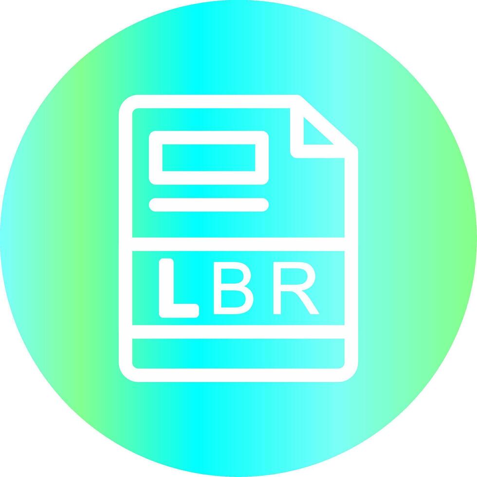 lbr kreativ Symbol Design vektor