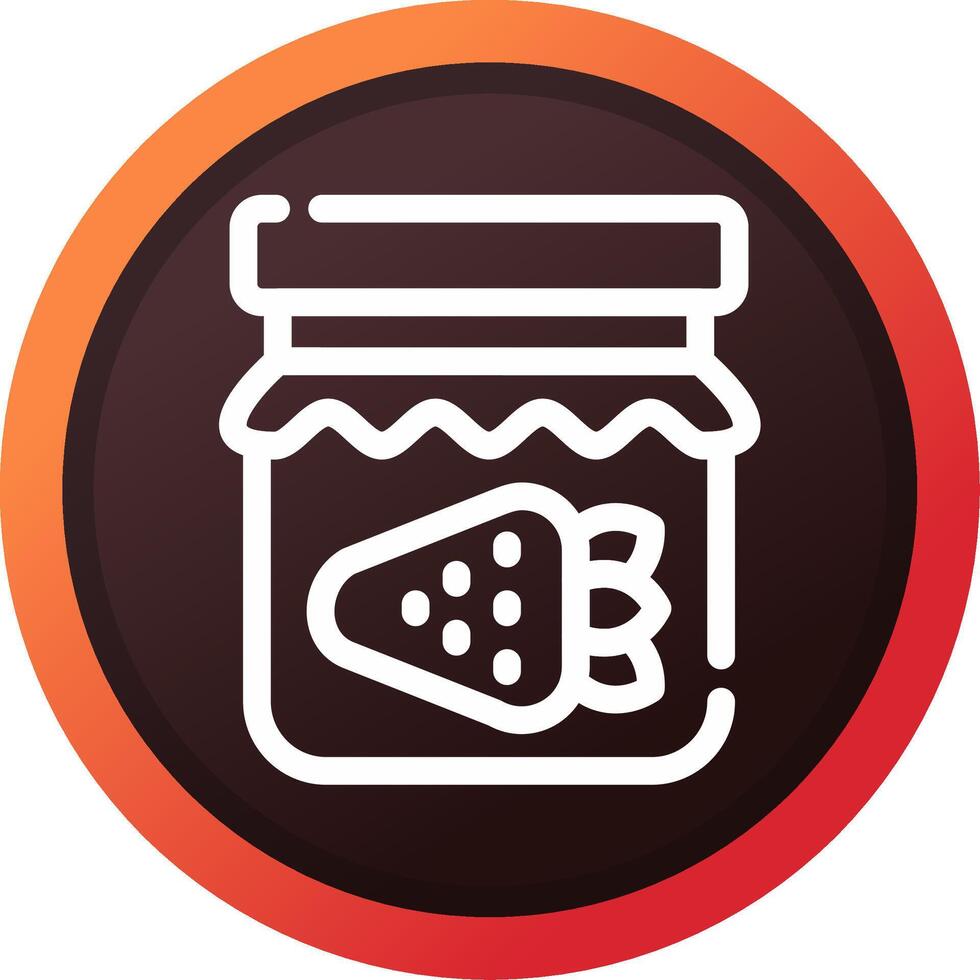 Marmelade kreatives Icon-Design vektor