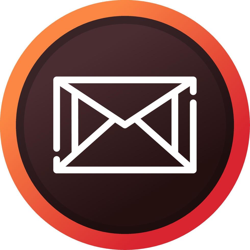 E-Mail kreatives Icon-Design vektor