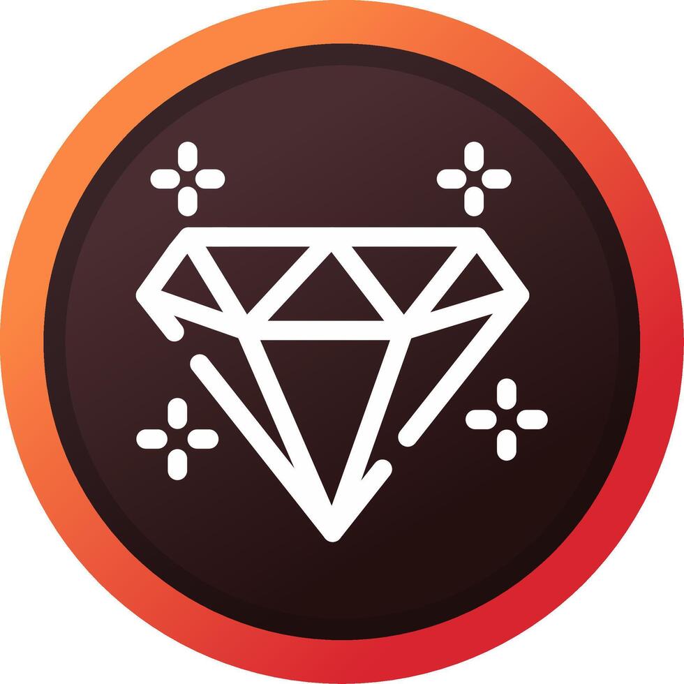 Diamant kreatives Icon-Design vektor