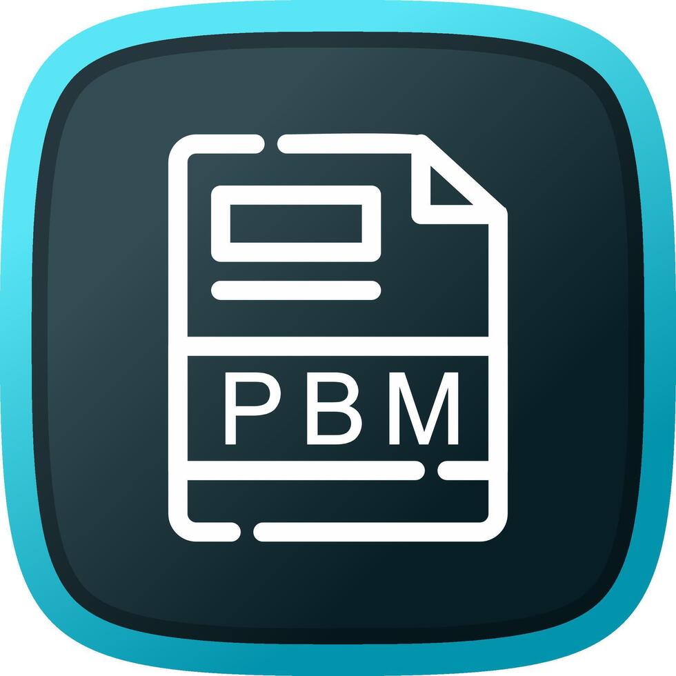 pbm kreativ Symbol Design vektor