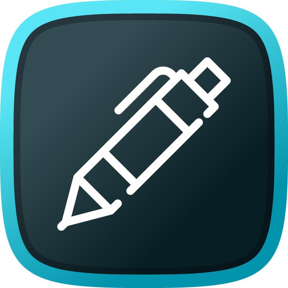 Stift kreatives Icon-Design vektor