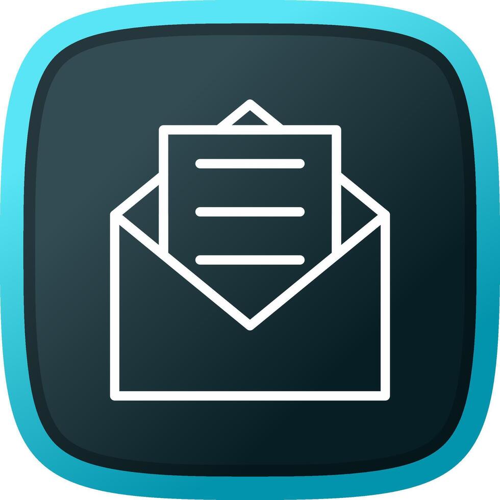 E-Mail kreatives Icon-Design vektor