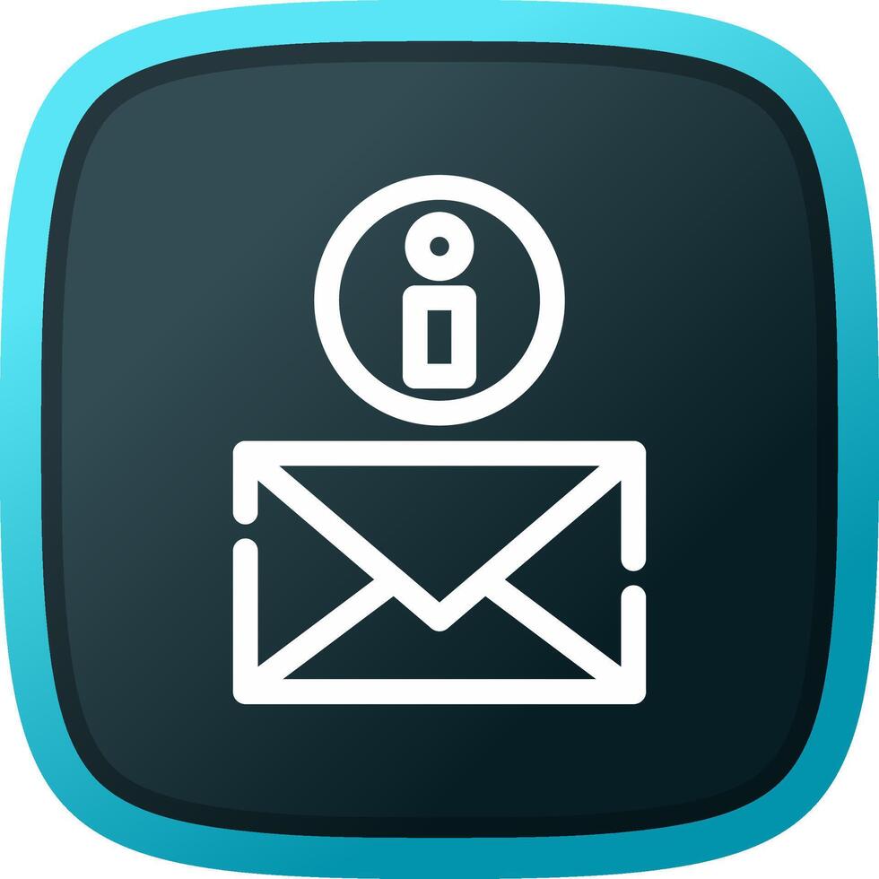 E-Mail kreatives Icon-Design vektor