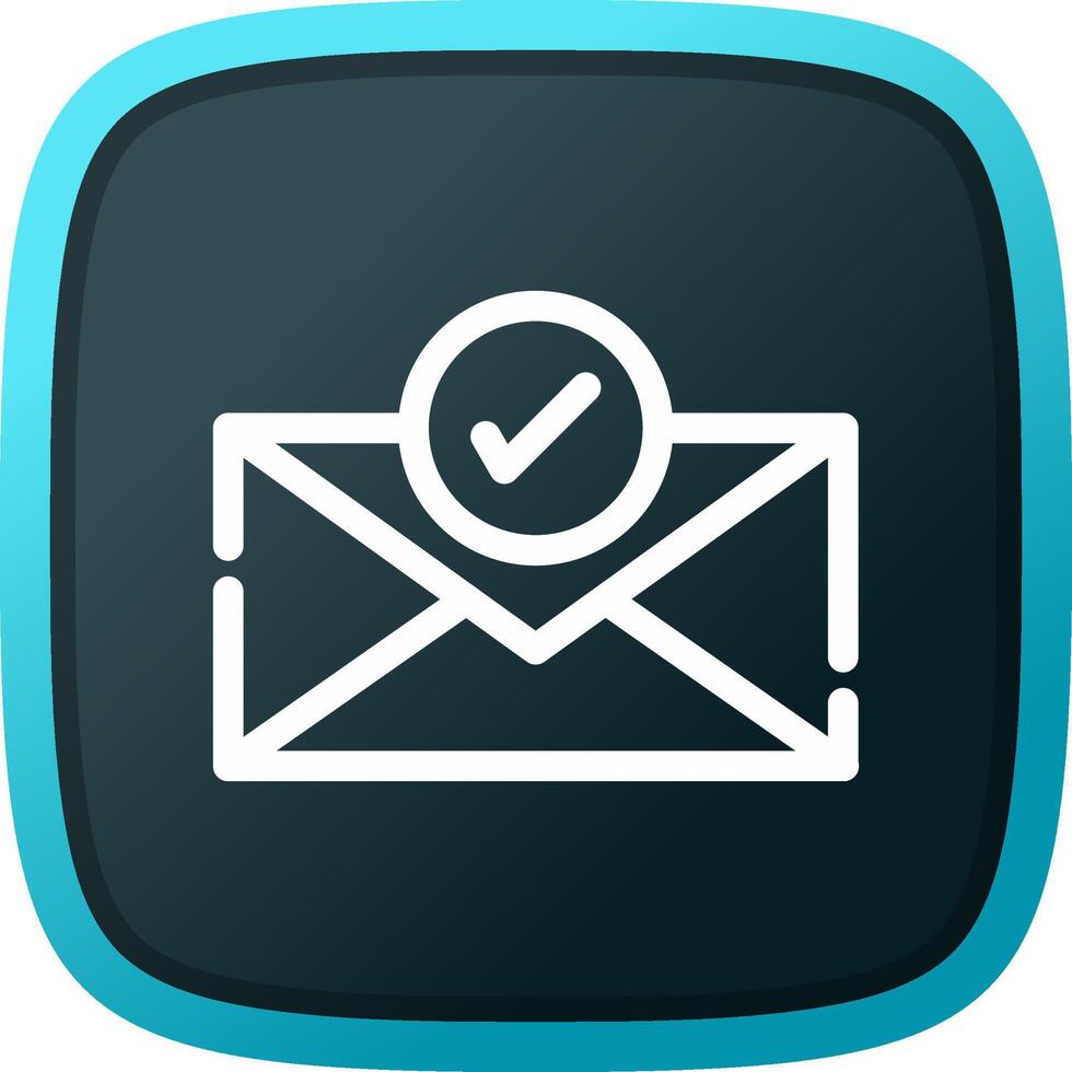 E-Mail kreatives Icon-Design vektor