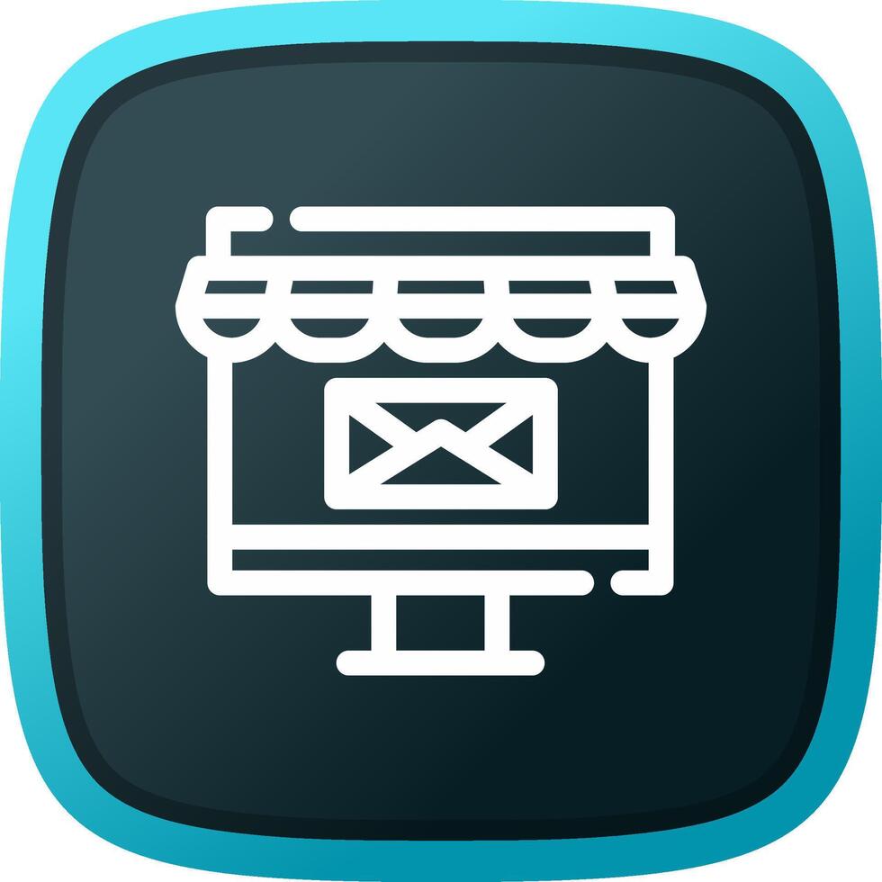 E-Mail kreatives Icon-Design vektor