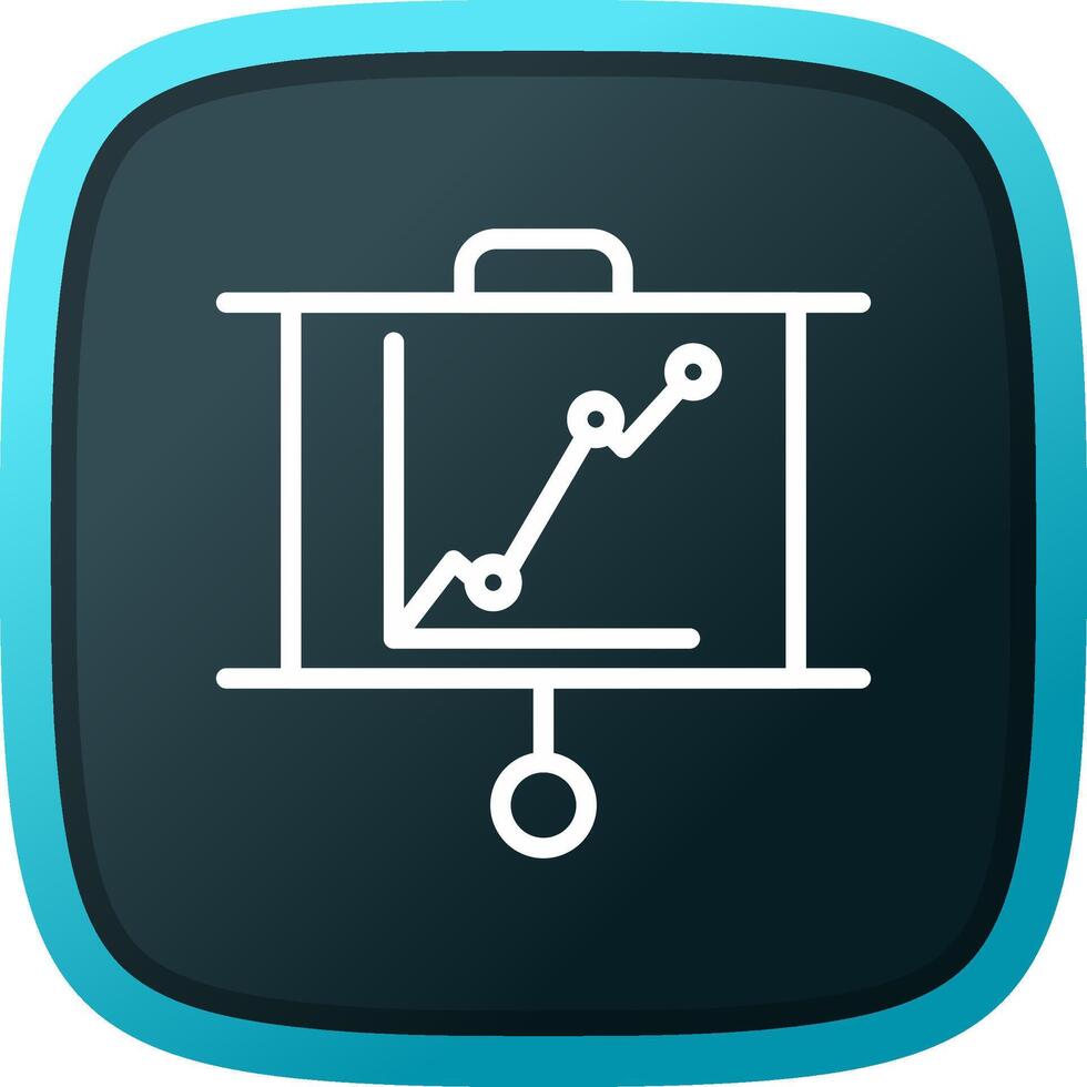 Tafel Graph kreativ Symbol Design vektor