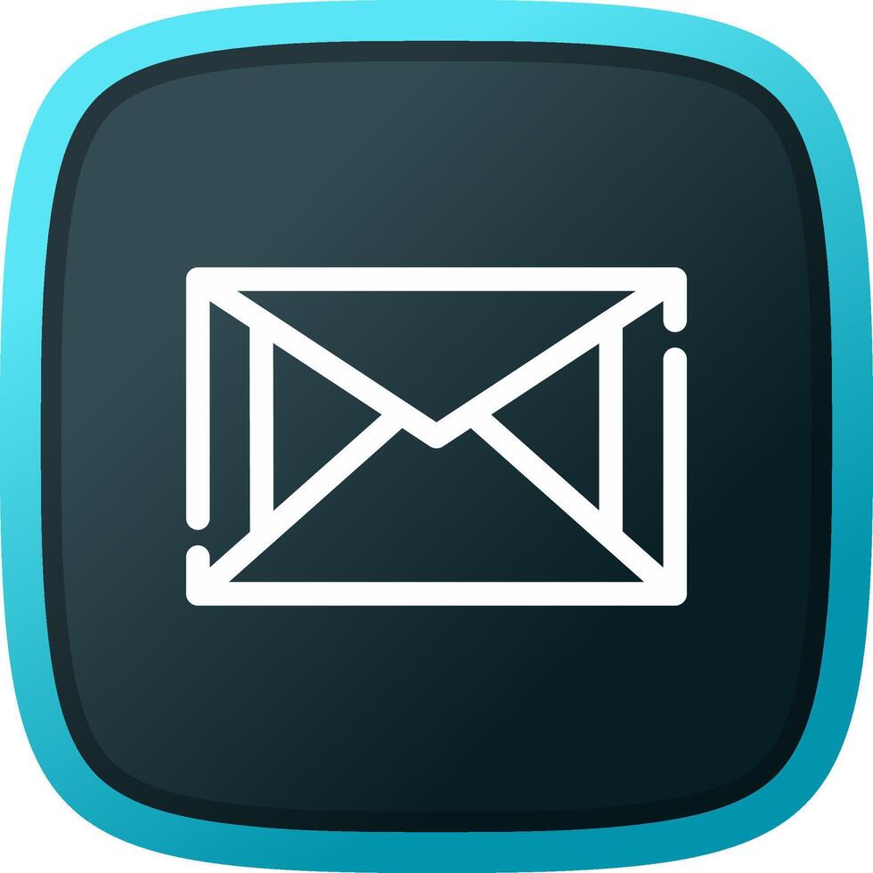 E-Mail kreatives Icon-Design vektor