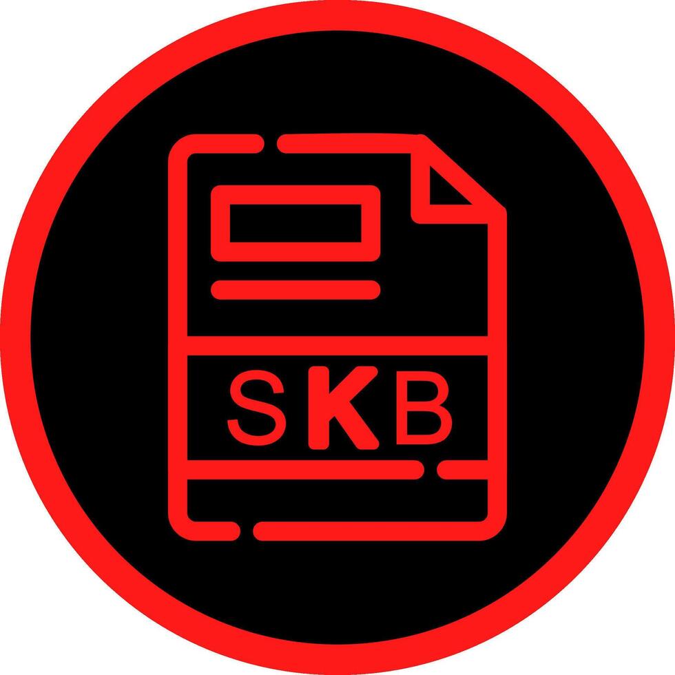 skb kreativ ikon design vektor