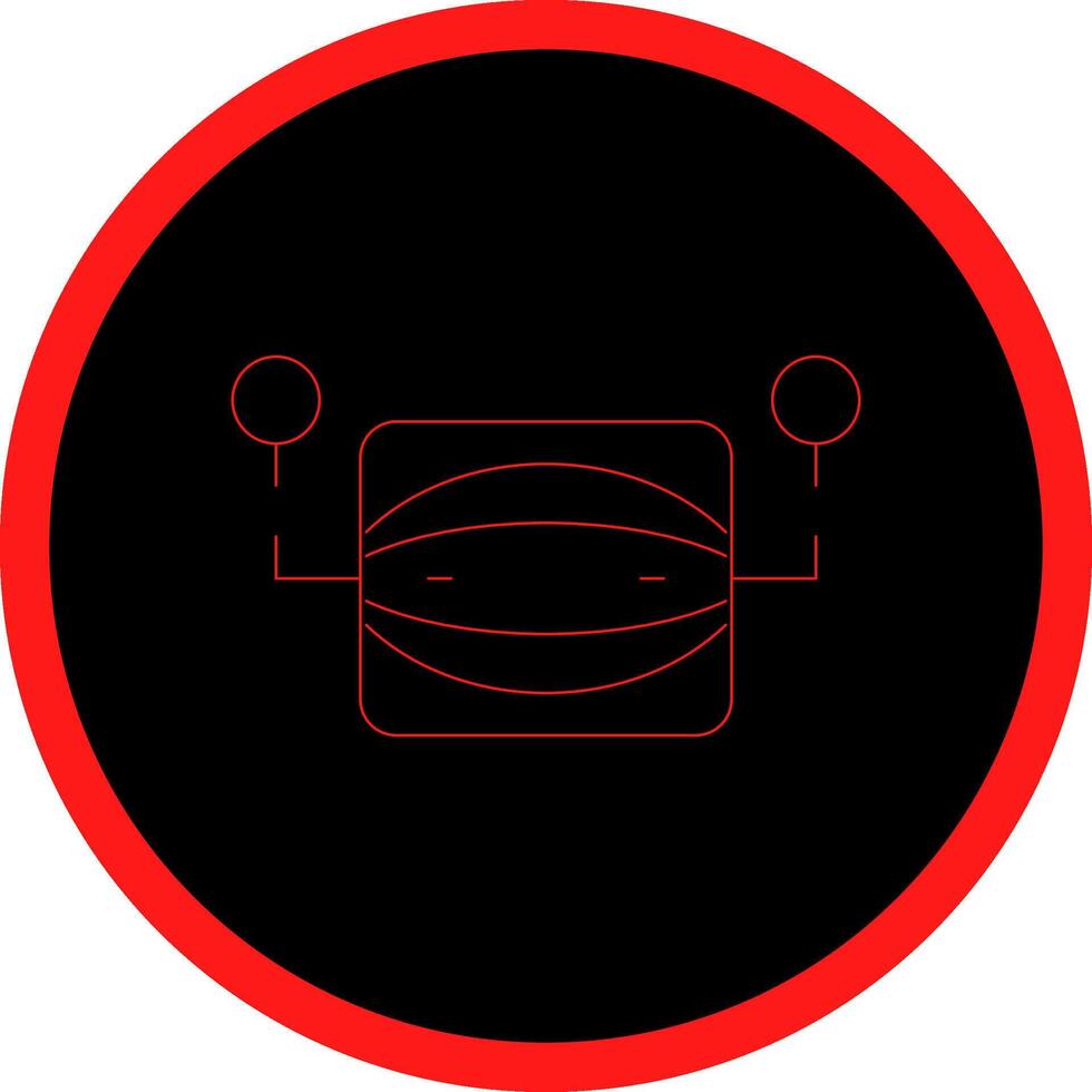 virtuell Assistent kreativ Symbol Design vektor