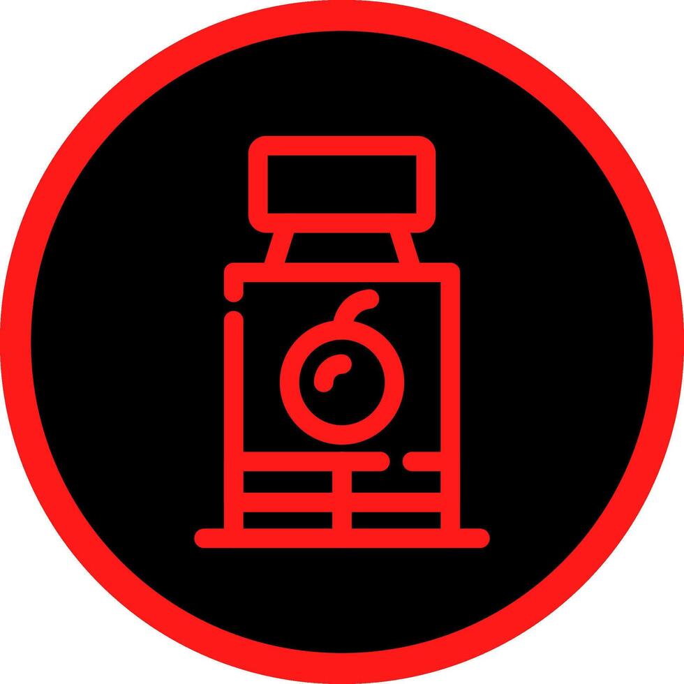 Orangensaft kreatives Icon-Design vektor