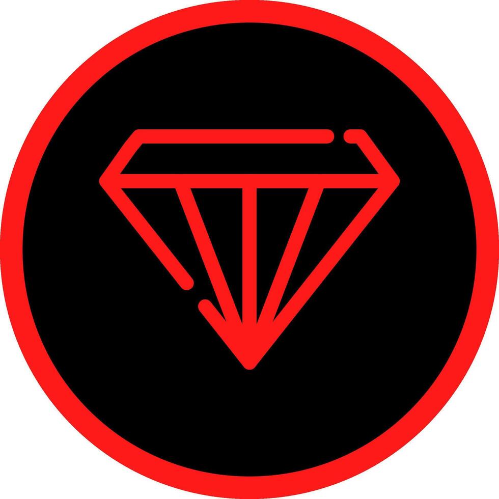 Diamant kreatives Icon-Design vektor