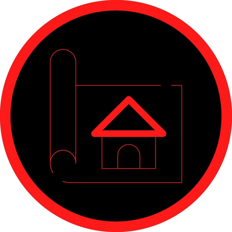 Hausdesign kreatives Icon-Design vektor