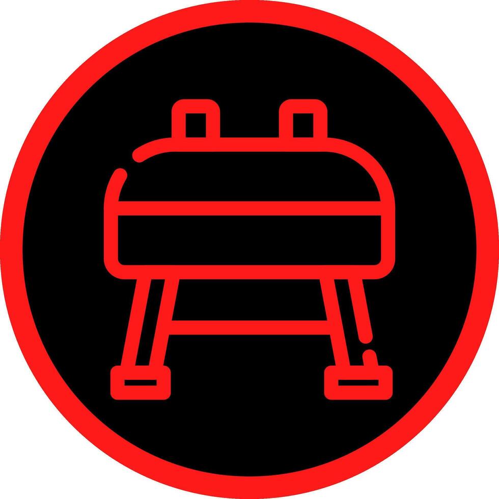 Voltigierpferd kreatives Icon-Design vektor