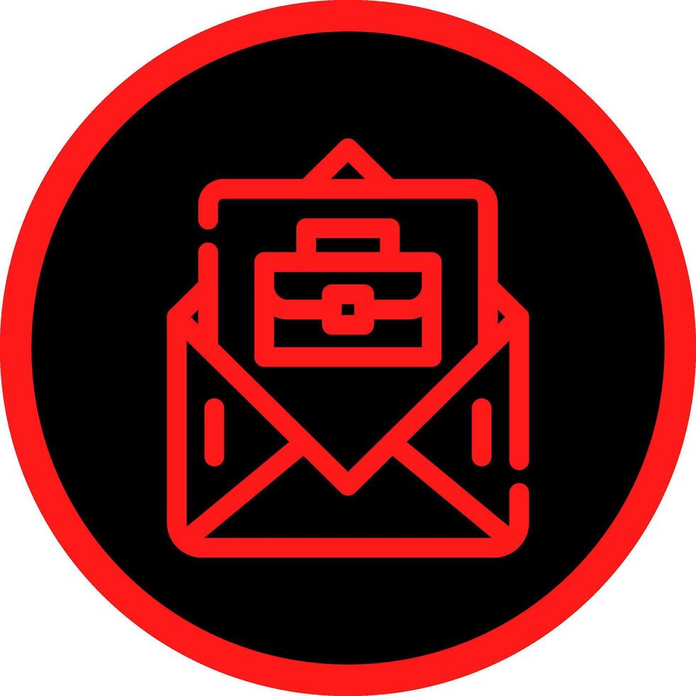 E-Mail kreatives Icon-Design vektor