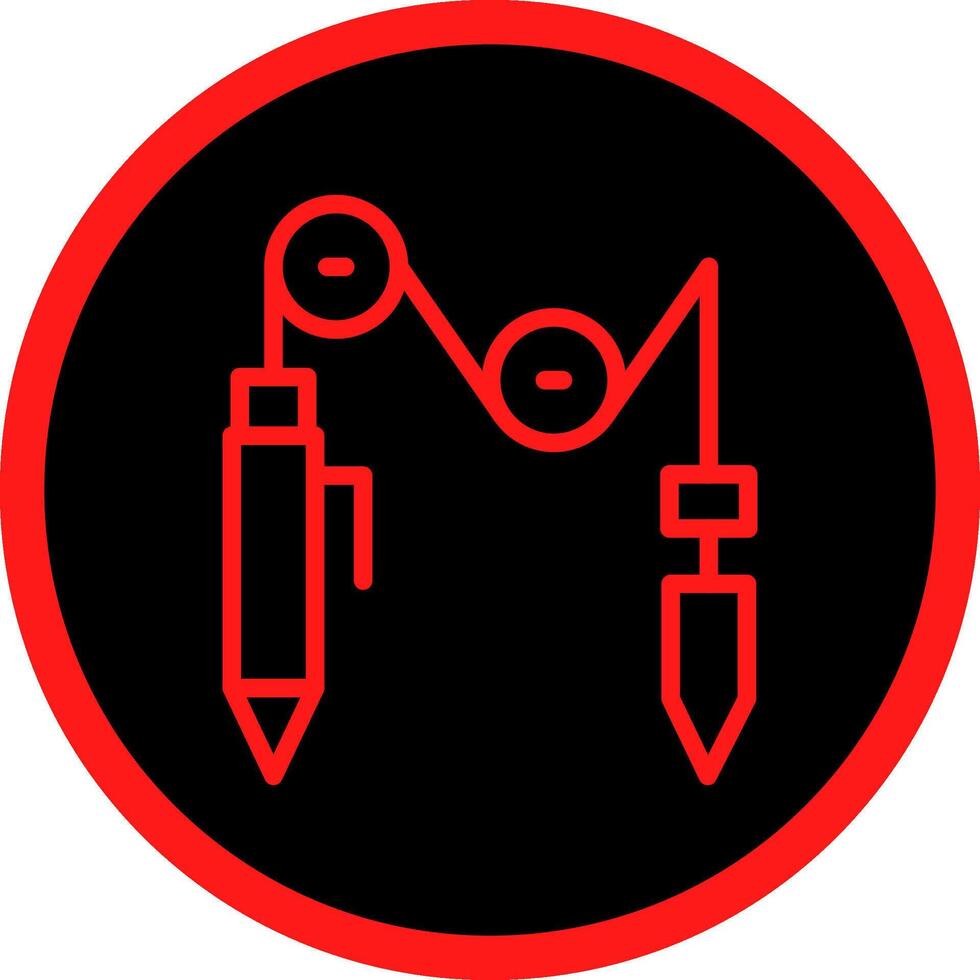 Trennung kreatives Icon-Design vektor