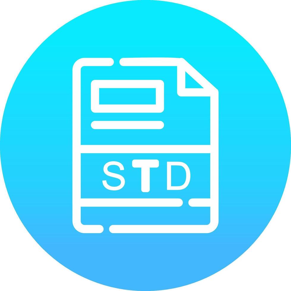 std kreativ Symbol Design vektor