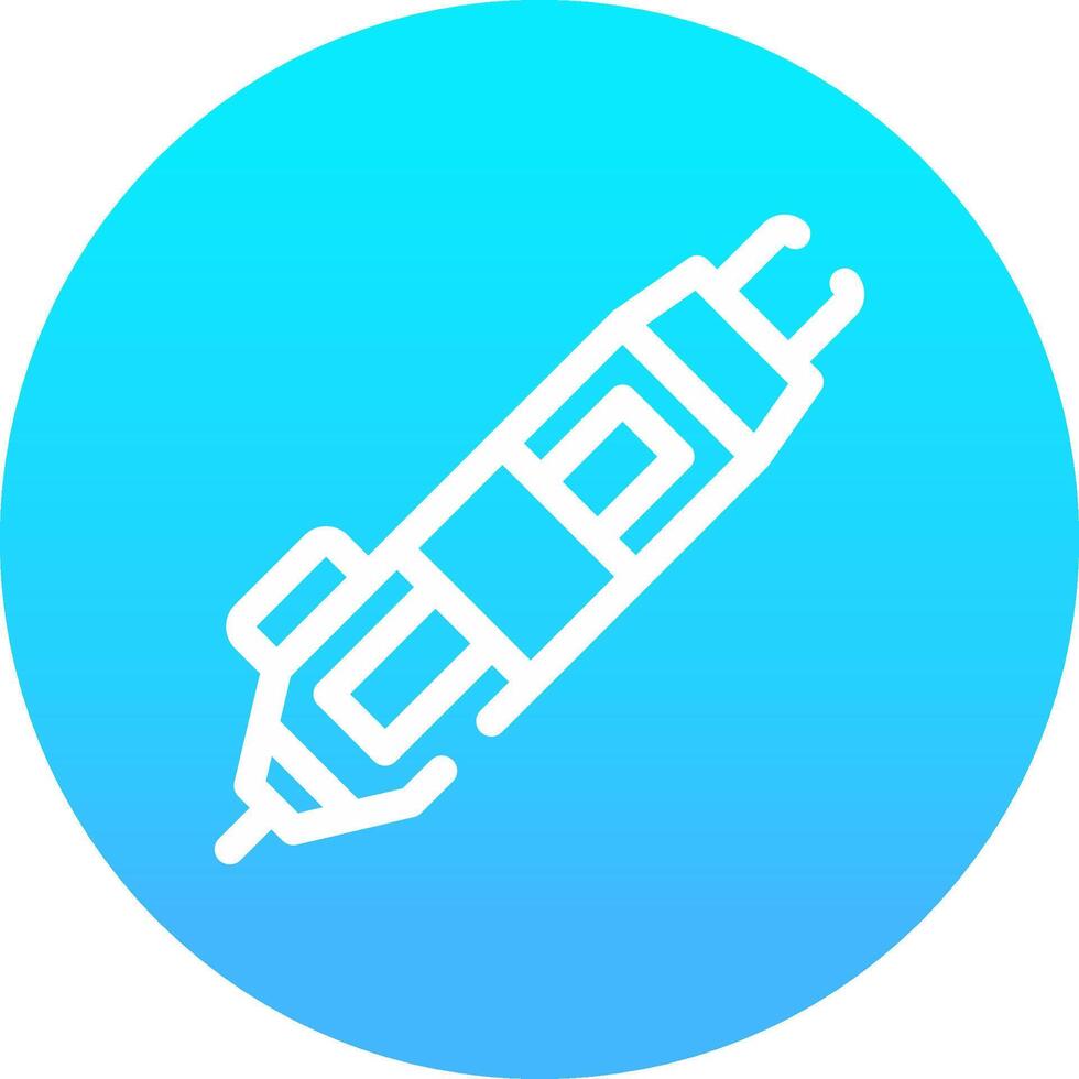 3D-Stift kreatives Icon-Design vektor