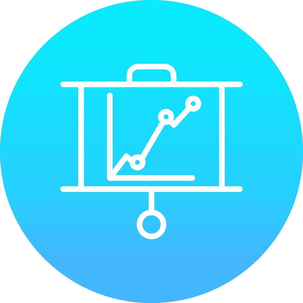 Tafel Graph kreativ Symbol Design vektor