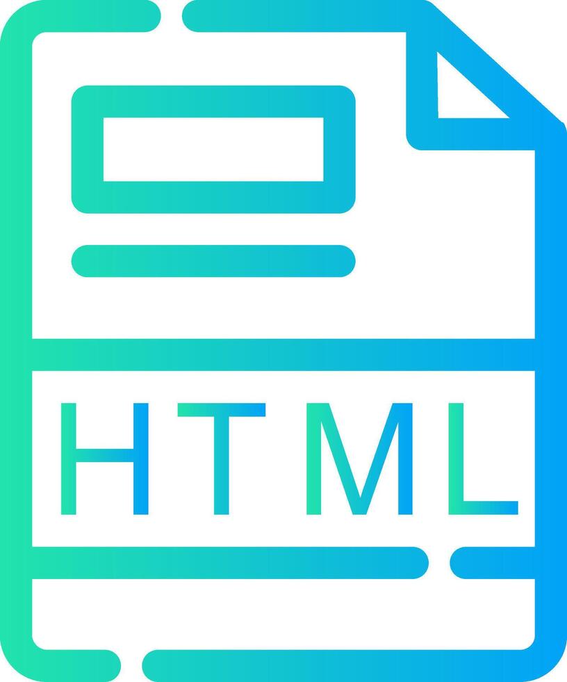 html kreativ Symbol Design vektor