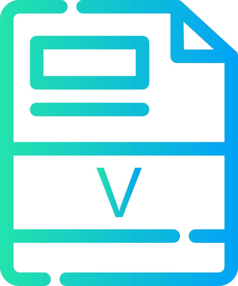 v kreativ Symbol Design vektor