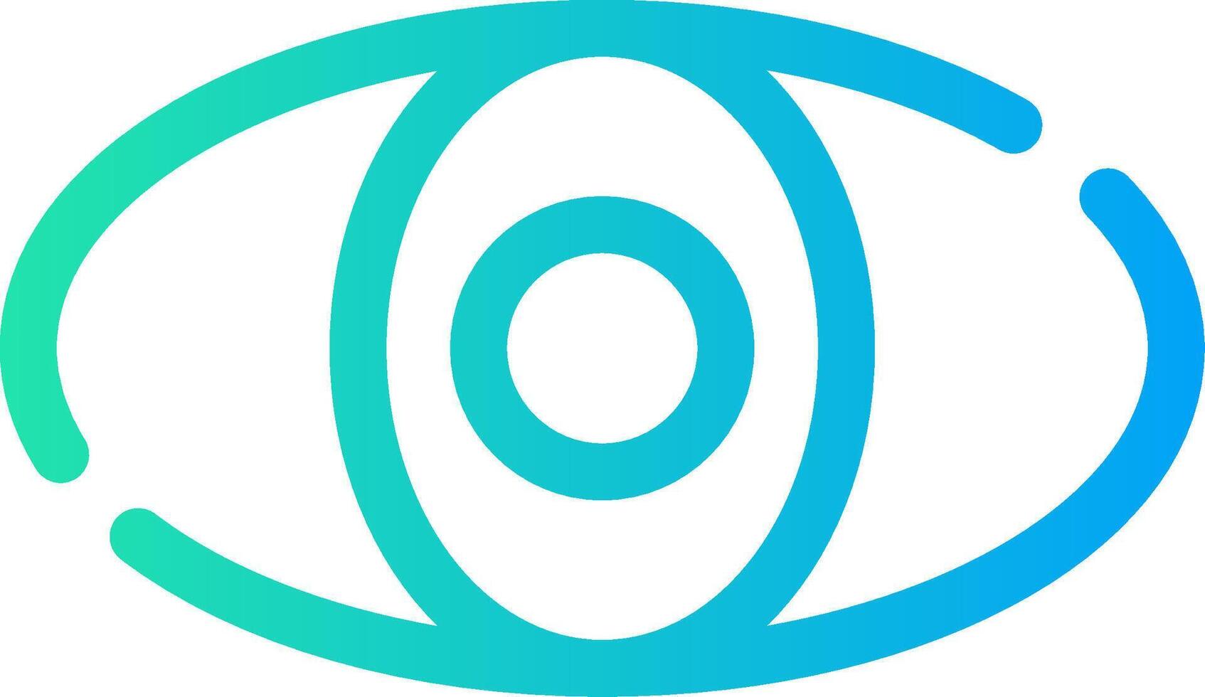 Auge kreatives Icon-Design vektor