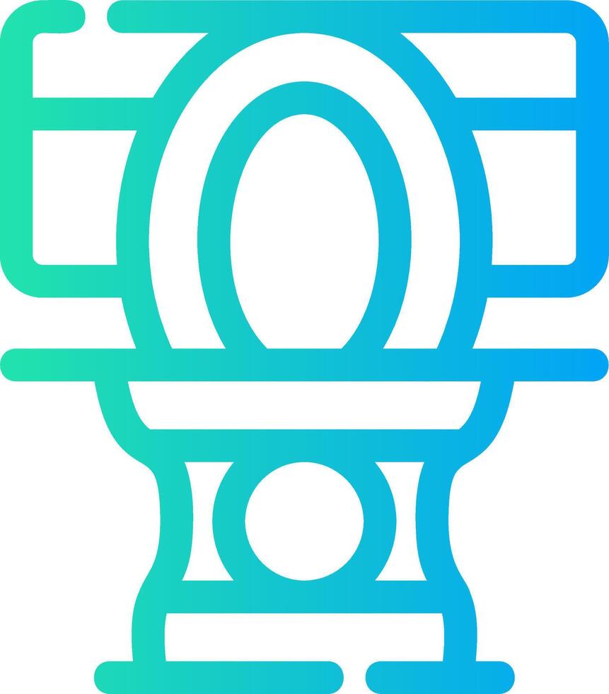 Badezimmer kreativ Symbol Design vektor
