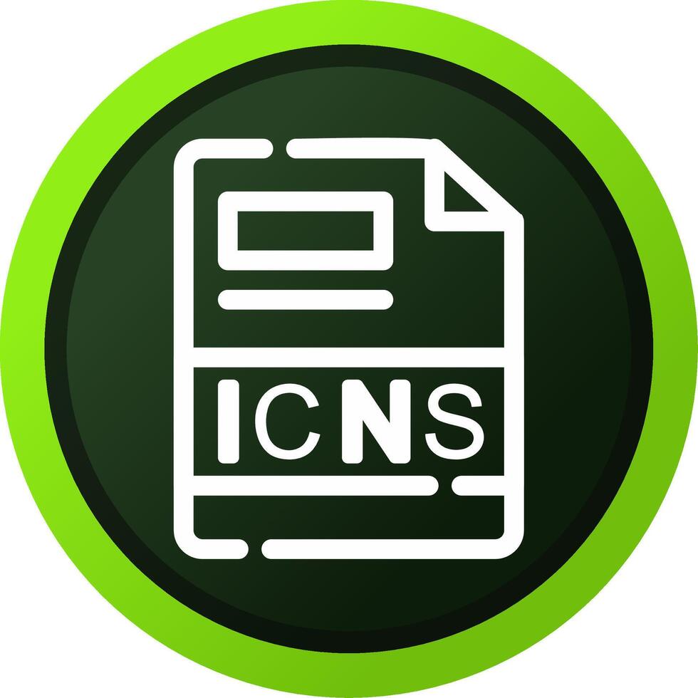 icns kreativ Symbol Design vektor