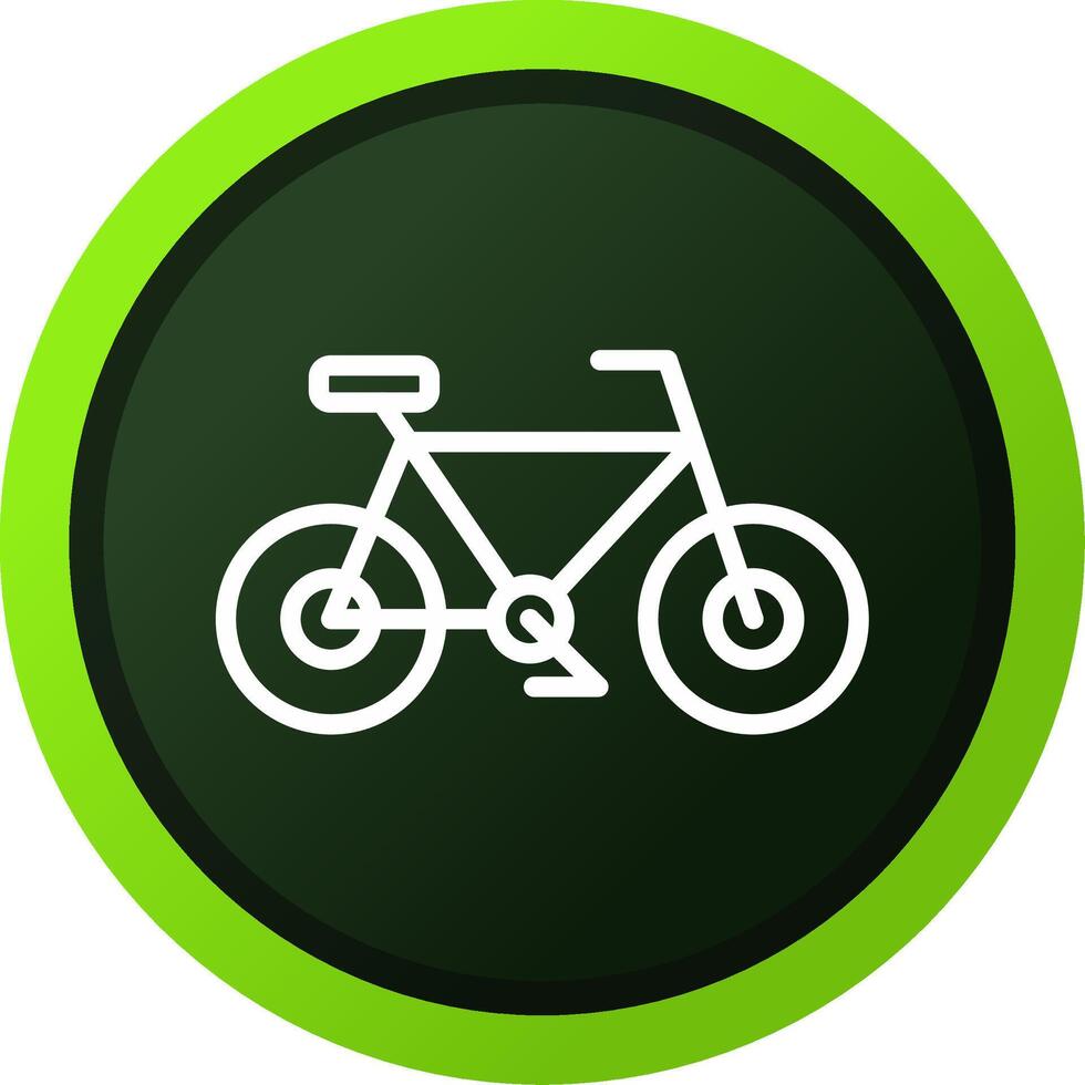 Fahrrad kreativ Symbol Design vektor
