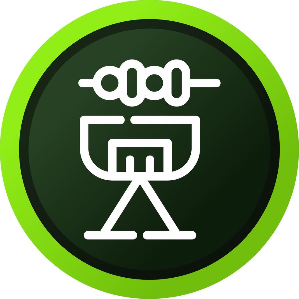 BBQ kreatives Icon-Design vektor