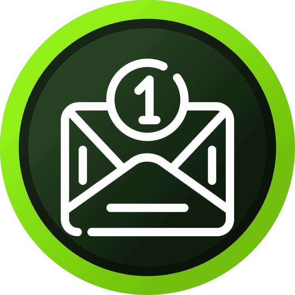 E-Mail kreatives Icon-Design vektor