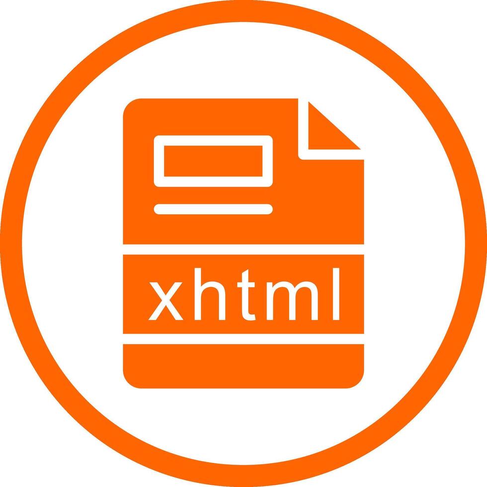 xhtml kreativ ikon design vektor