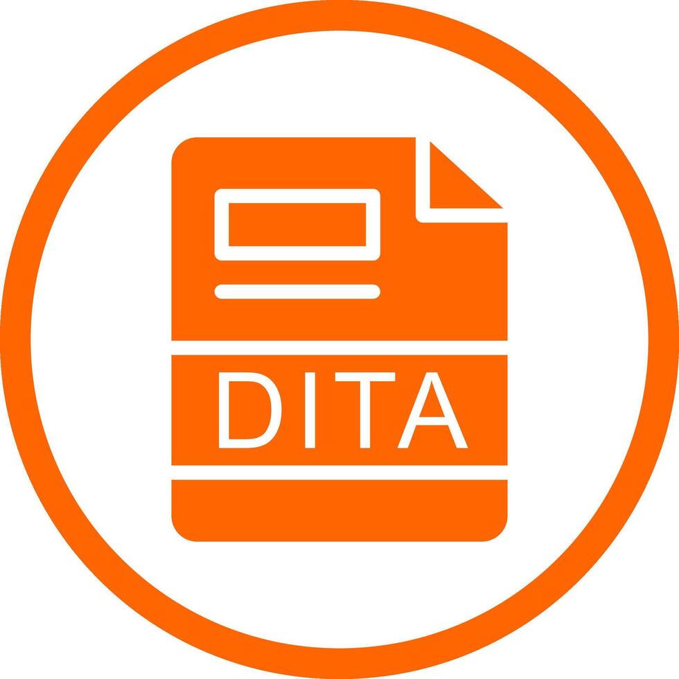 dita kreativ Symbol Design vektor