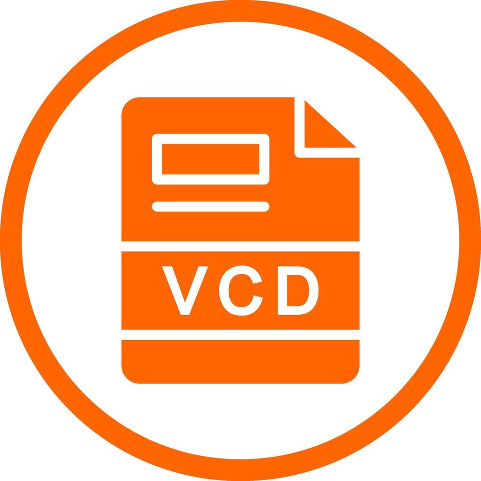 vcd kreativ Symbol Design vektor