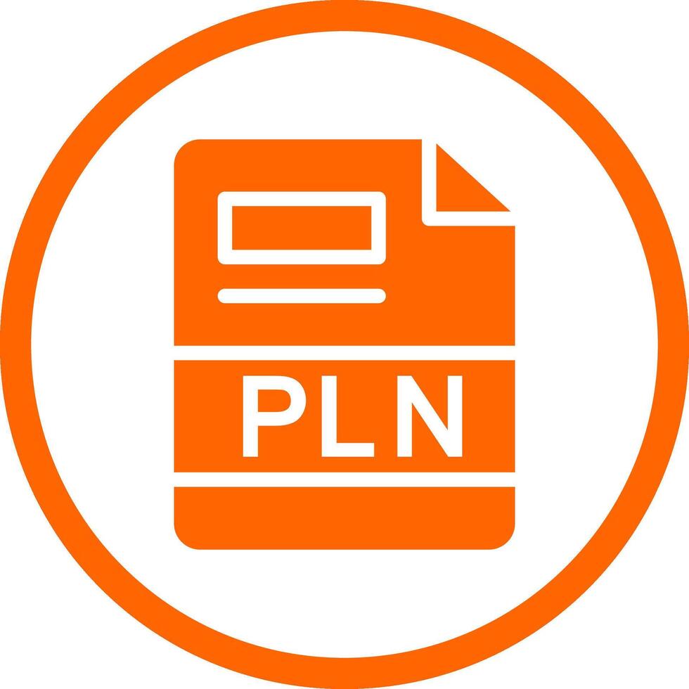 pln kreativ Symbol Design vektor