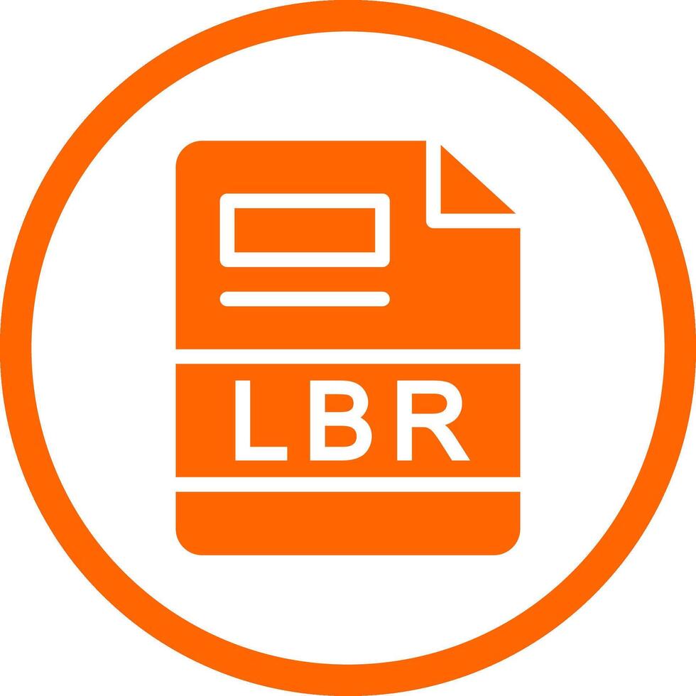 lbr kreativ Symbol Design vektor