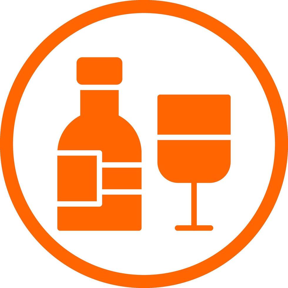 Wein kreatives Icon-Design vektor