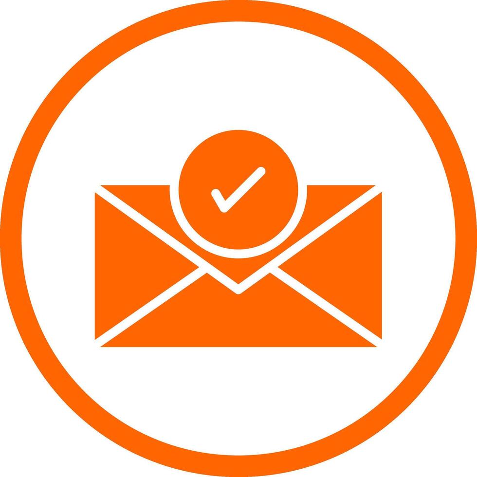 E-Mail kreatives Icon-Design vektor