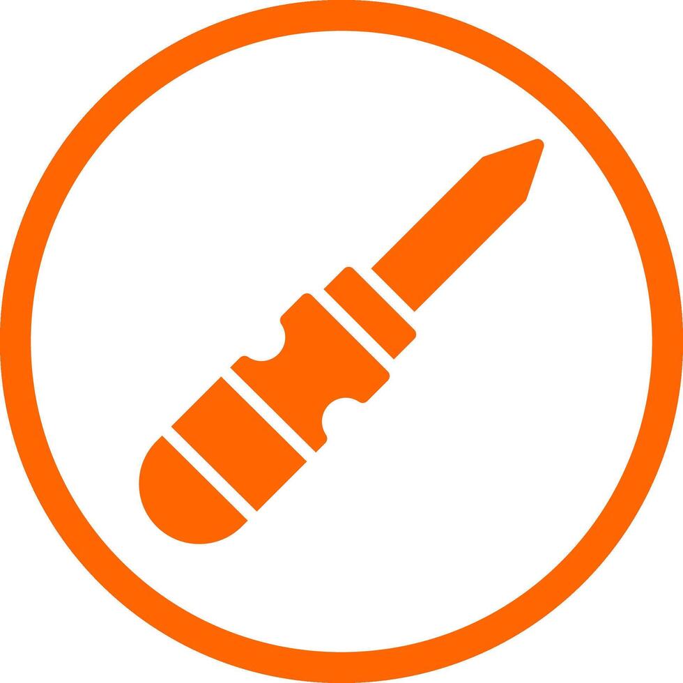 Bradawl kreatives Icon-Design vektor