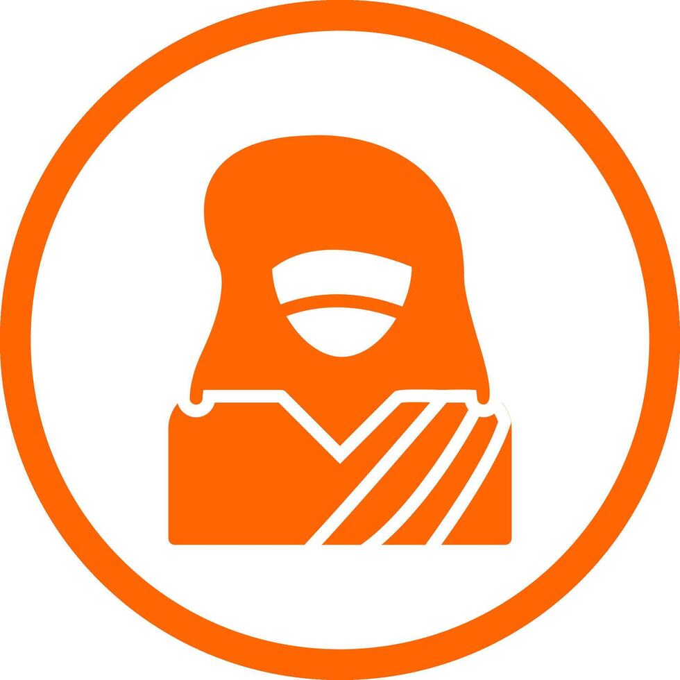 Lady Justice kreatives Icon-Design vektor