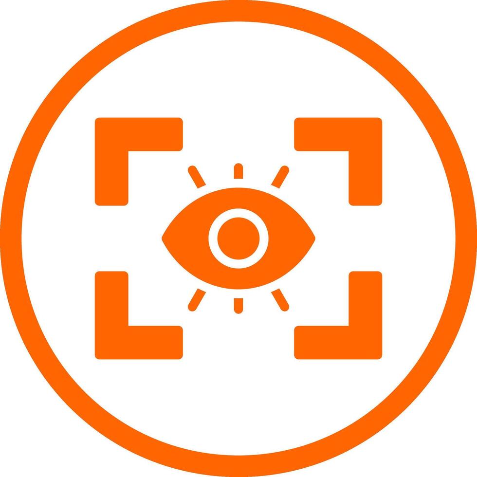 Auge kreatives Icon-Design vektor