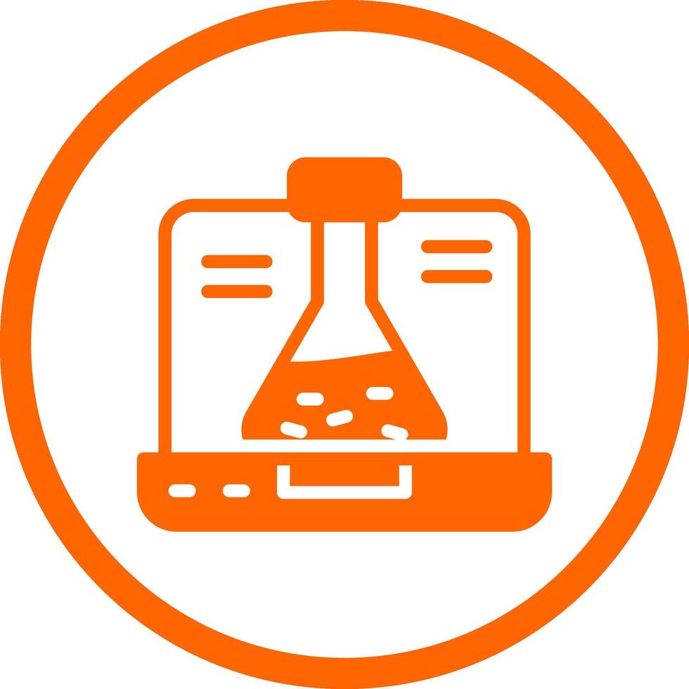 Chemie kreatives Icon-Design vektor