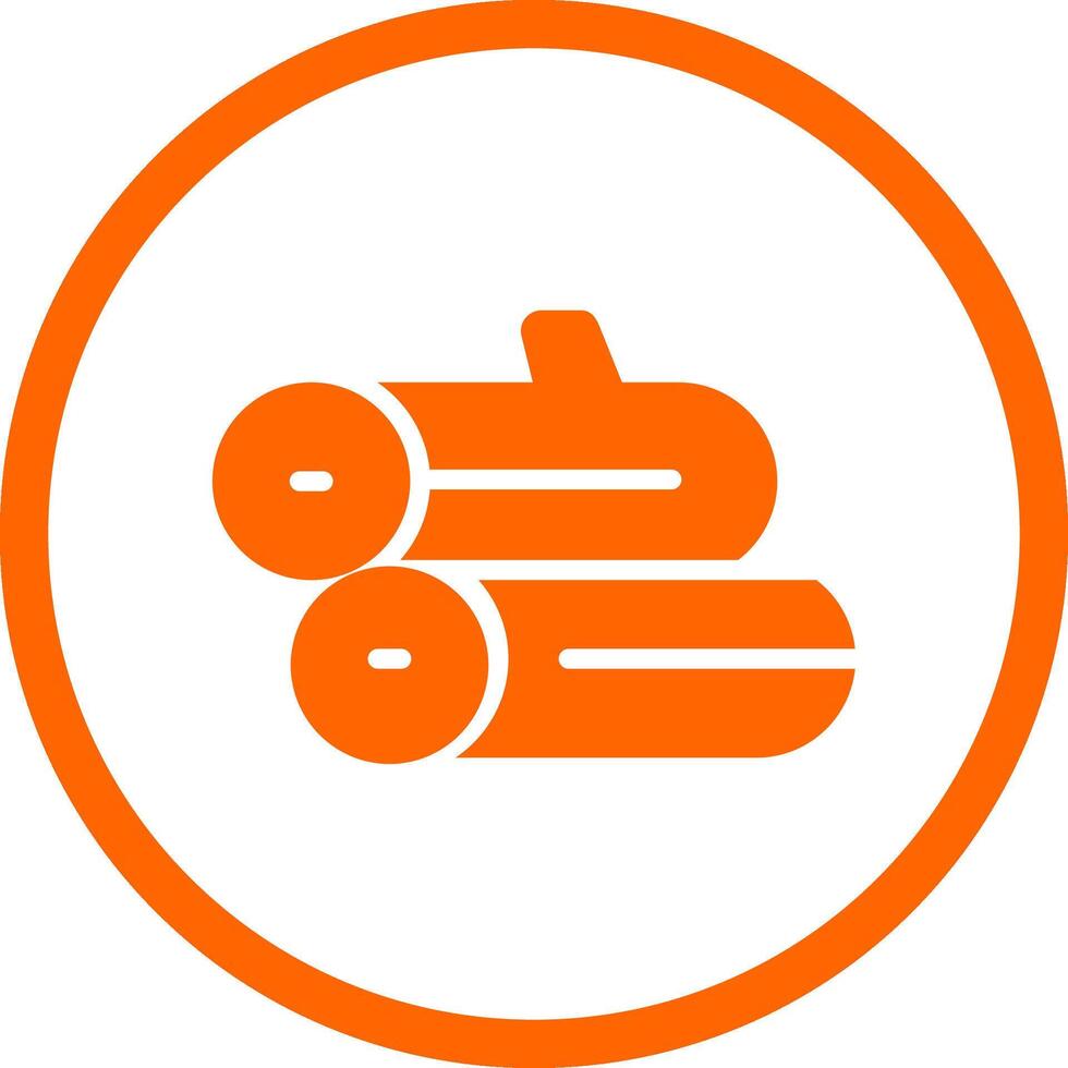 Log kreatives Icon-Design vektor