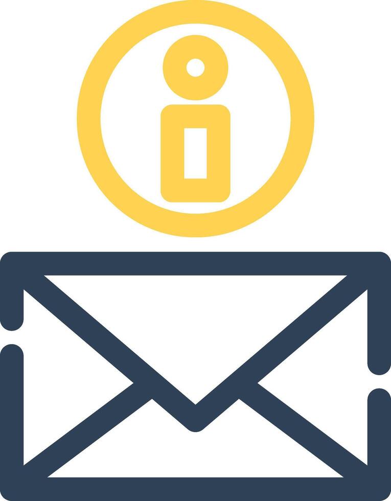 E-Mail kreatives Icon-Design vektor