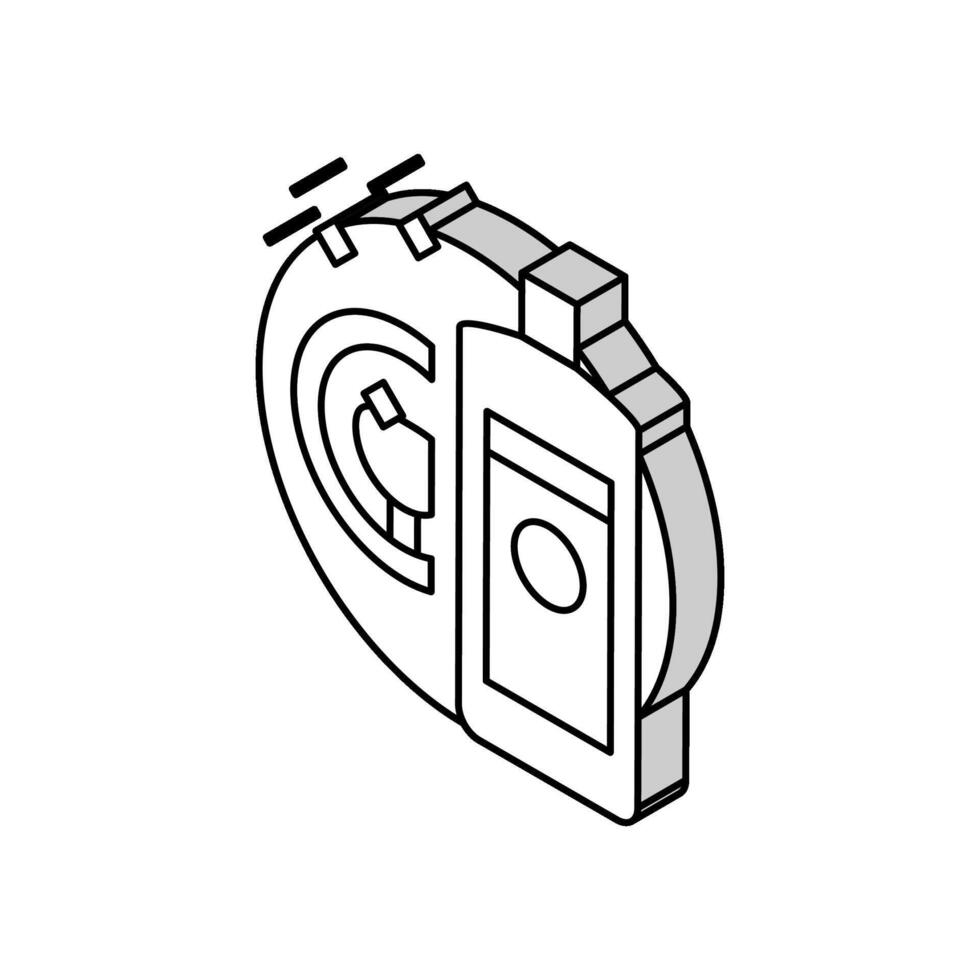 plast rengöringsmedel rengöringsmedel isometrisk ikon vektor illustration