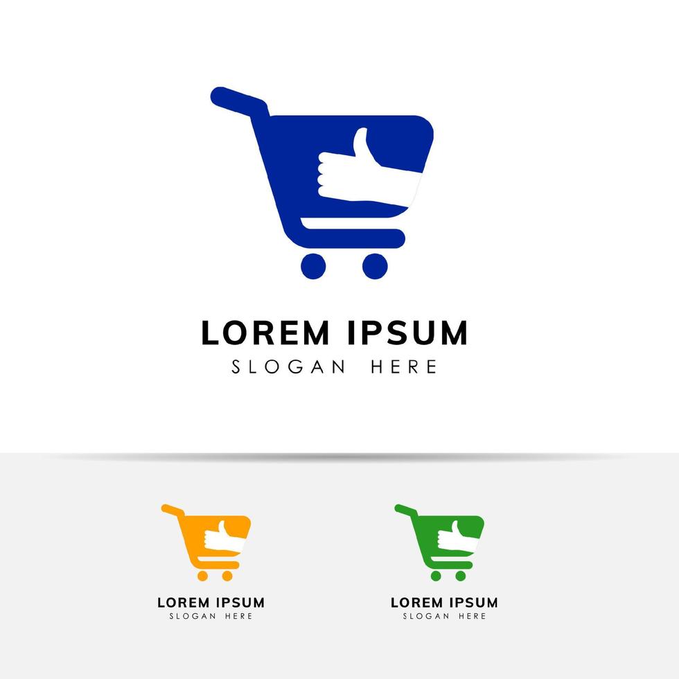 Logo-Design der besten Geschäfte. bestes Shop-Logo-Icon-Design vektor